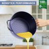 Casserole Dish; Induction Saucepan with Lid; 24cm/ 2.2L Stock Pots Non Stick Saucepan; Aluminum Ceramic Coating Cooking Pot - PFOA Free; Suitable for