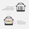 New Stainless Pressure Cooker Steamer Double Layer Pans Pots for Instant Pot