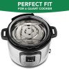 New Stainless Pressure Cooker Steamer Double Layer Pans Pots for Instant Pot