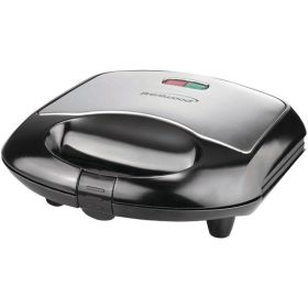 Brentwood TS-240B Nonstick Compact Dual Sandwich Maker (Black)